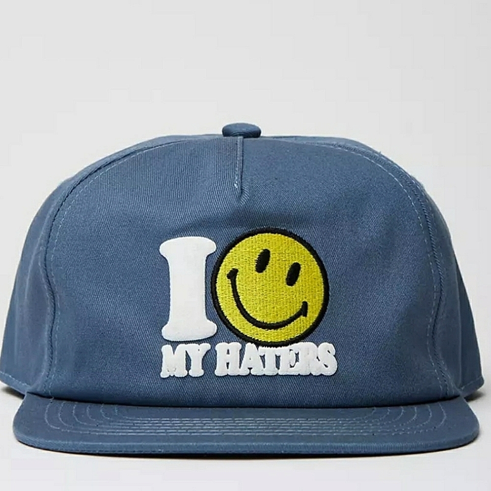 ❤️BUY 5 GET 3 FREE Market X Smiley UO Exclusive Haters Hat, Originally $40.00